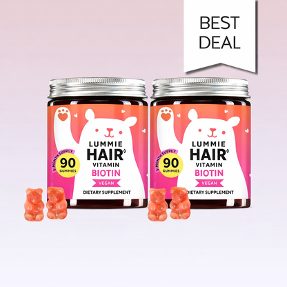 LUMMIE hair growth gummy bears