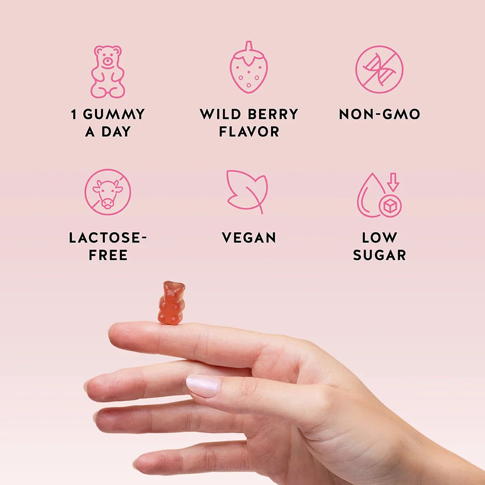 LUMMIE hair growth gummy bears