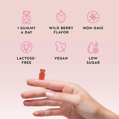 LUMMIE hair growth gummy bears