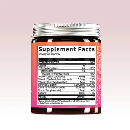 LUMMIE hair growth gummy bears